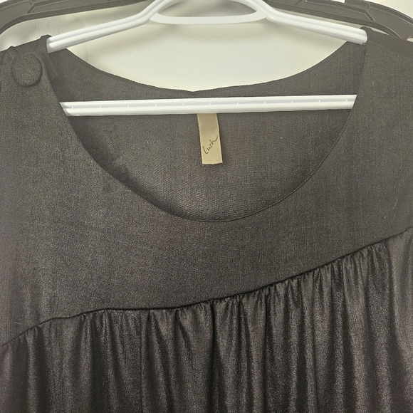 LUSH sleeveless tunic black size s/m - Picture 3 of 3